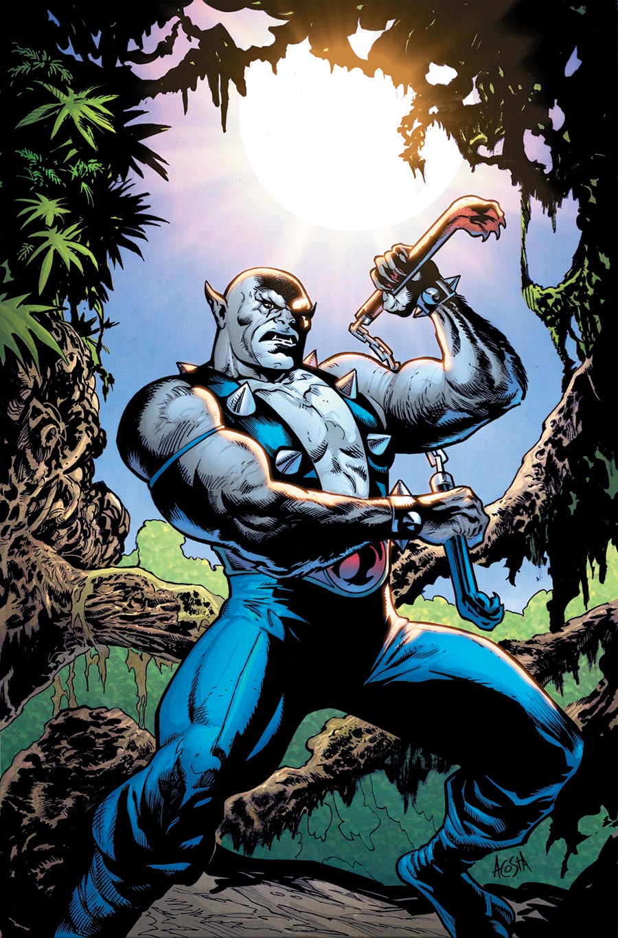 Thundercats Panthro #1 Cover F Dynamite Metal Premium Dave Acosta Virgin Cover