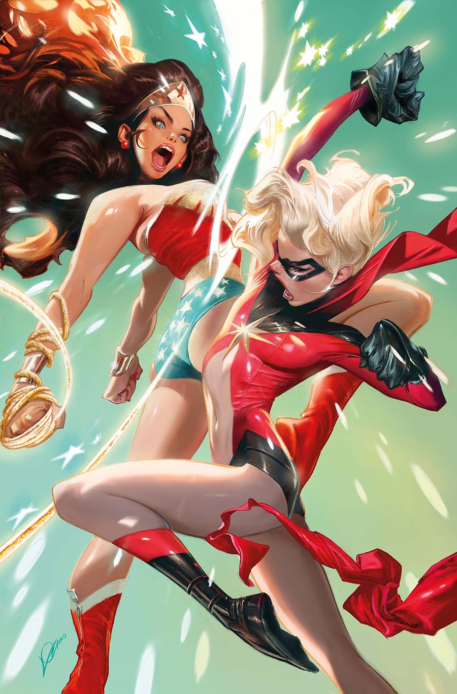 DC Marvel Batman Deadpool #1 (One Shot) Cover L Variant Alexander Lozano Wonder Woman Ms Marvel Card Stock Cover