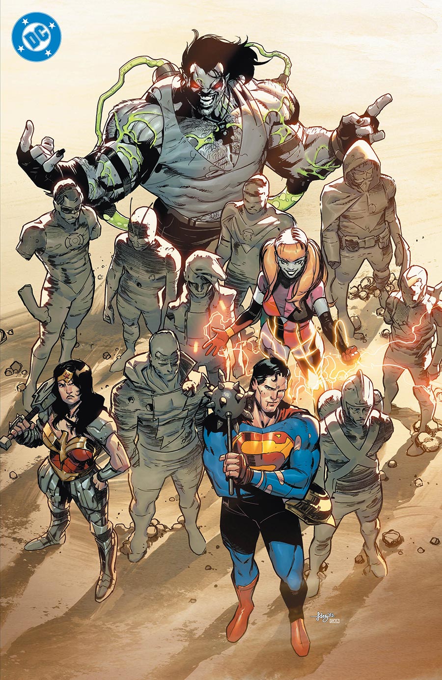 DC K.O. #2 Cover J Variant Javier Fernandez Foil Cover (DC All In)