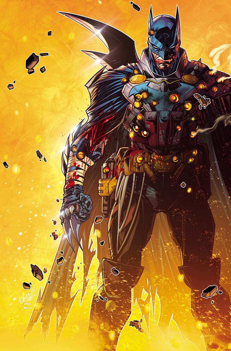 DC K.O. Knightfight #1 Cover B Variant Jonboy Meyers Card Stock Cover (DC All In)