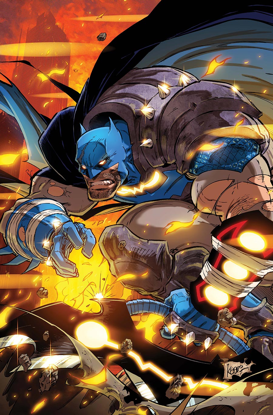 DC K.O. Knightfight #1 Cover C Variant Kaare Andrews Card Stock Cover (DC All In)