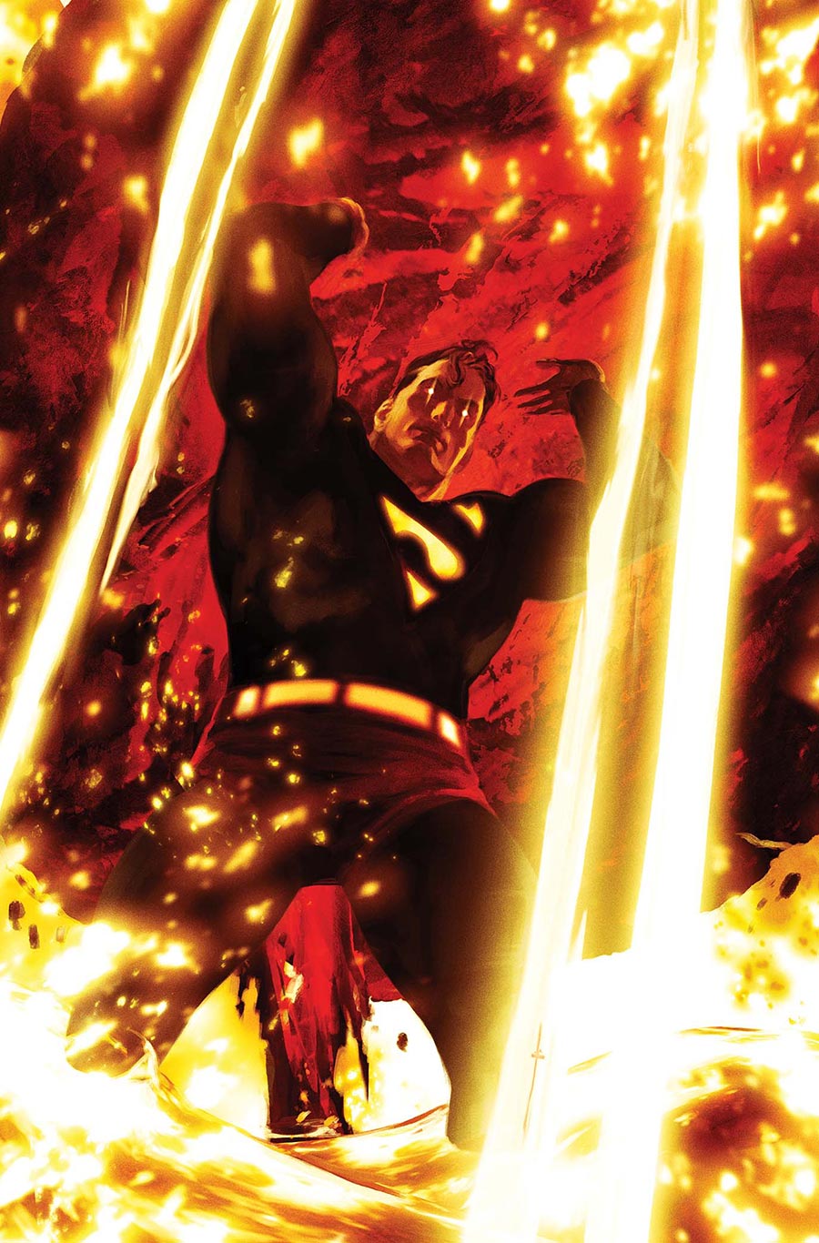 Superman Vol 7 #32 Cover C Variant Sebastian Fiumara Card Stock Cover (DC All In)(DC K.O. Tie-In)