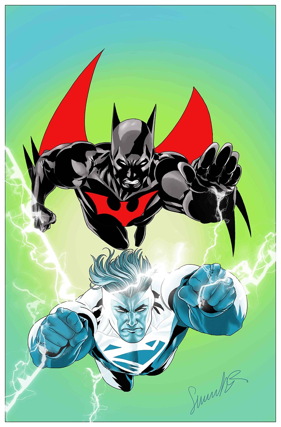 Justice League Unlimited #13 Cover E Variant Salvador Larroca Card Stock Cover (DC All In)(DC K.O. Tie-In)