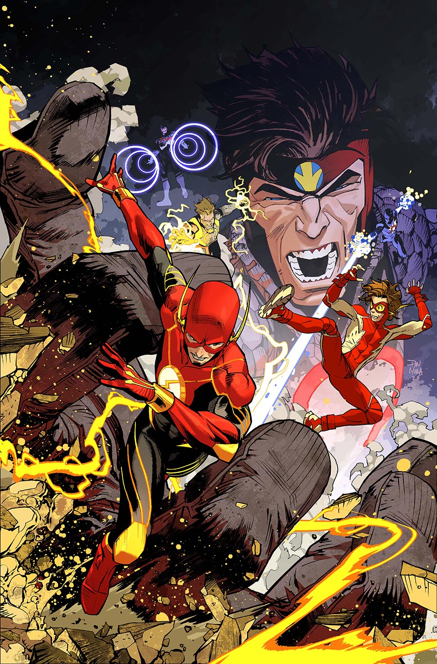 Flash Vol 6 #27 Cover A Regular Dan Mora Cover (DC All In)(DC K.O. Tie-In)