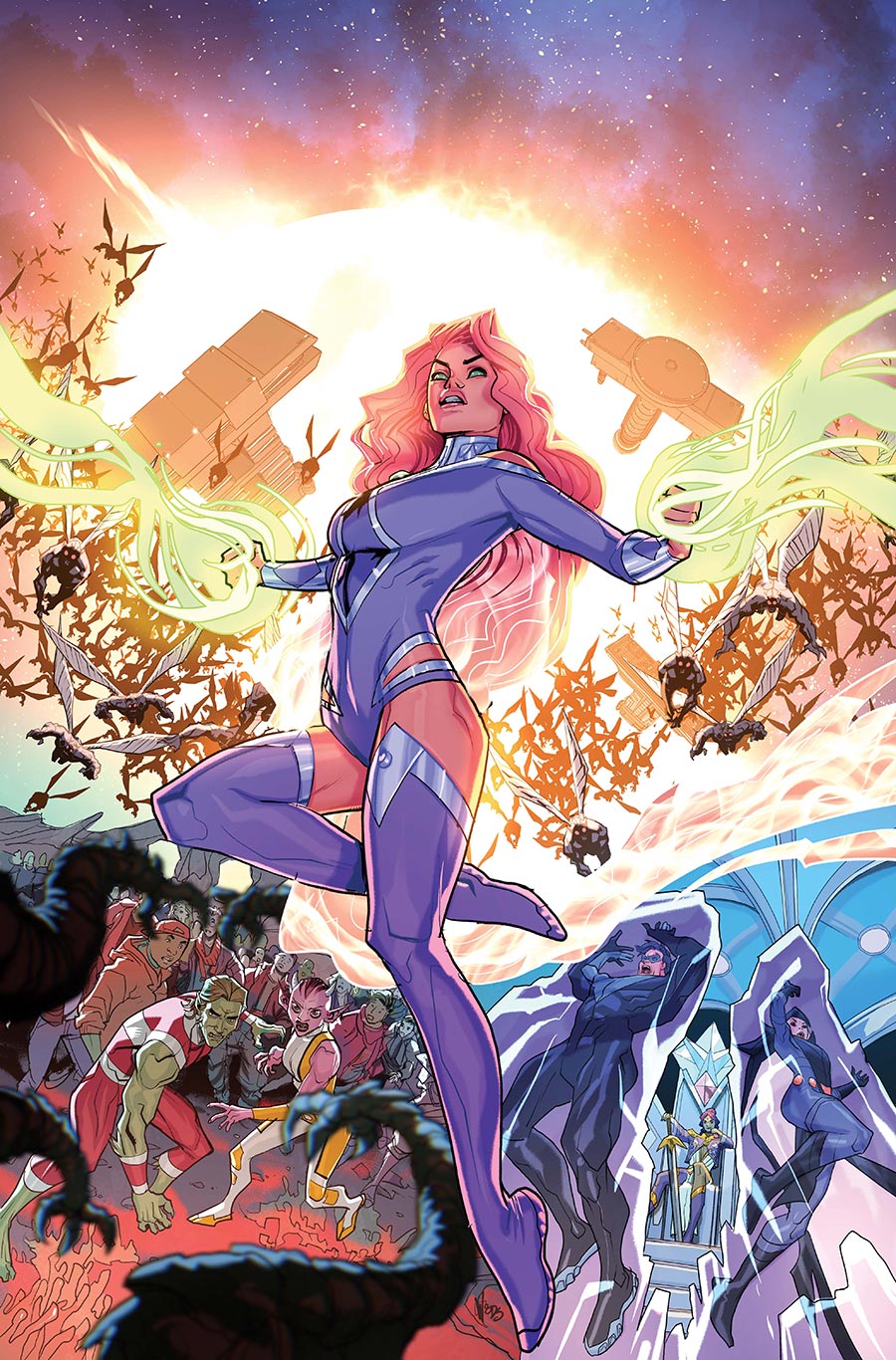 Titans Vol 4 #29 Cover A Regular Pete Woods Cover (DC All In)(DC K.O. Tie-In)