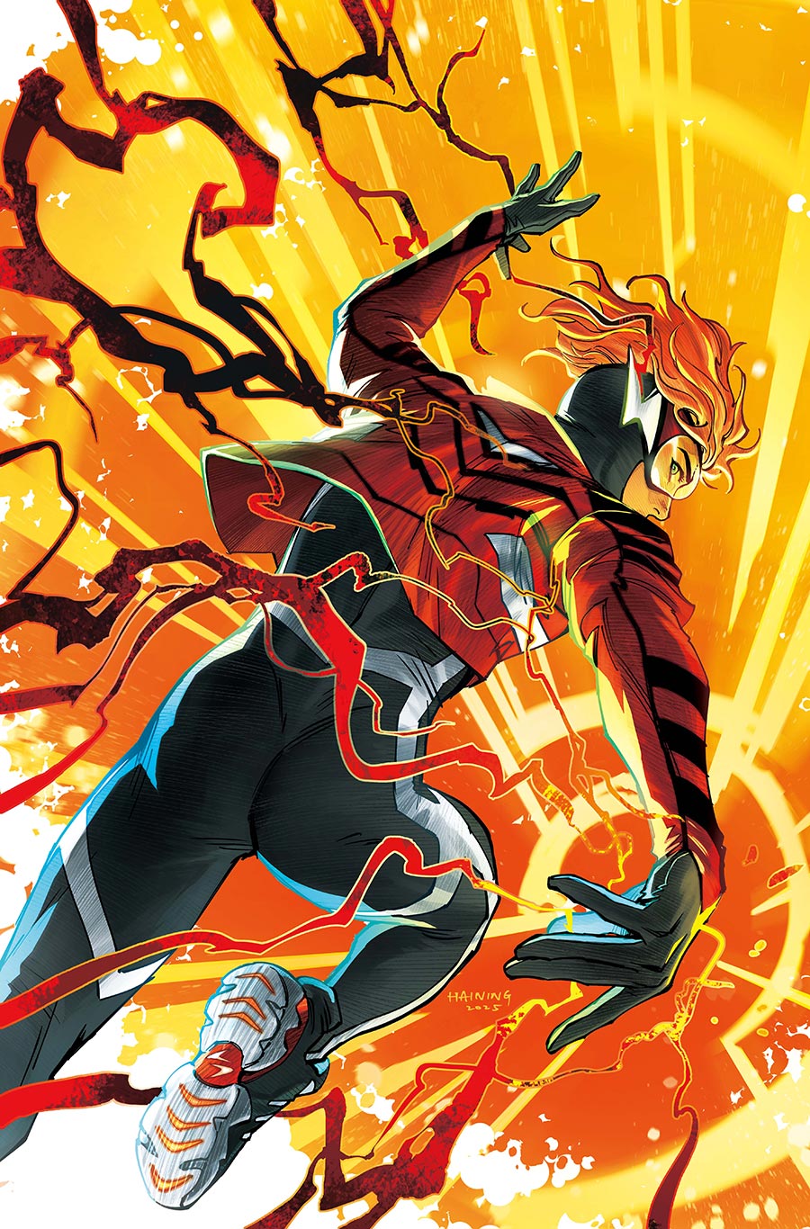 Absolute Flash #9 Cover D Variant Haining Card Stock Cover (DC All In)