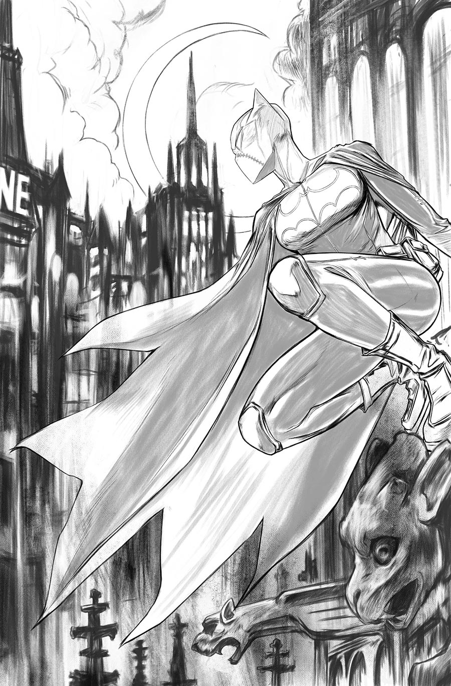 Batgirl Vol 6 #13 Cover B Variant Nimit Malavia Card Stock Cover (DC All In)