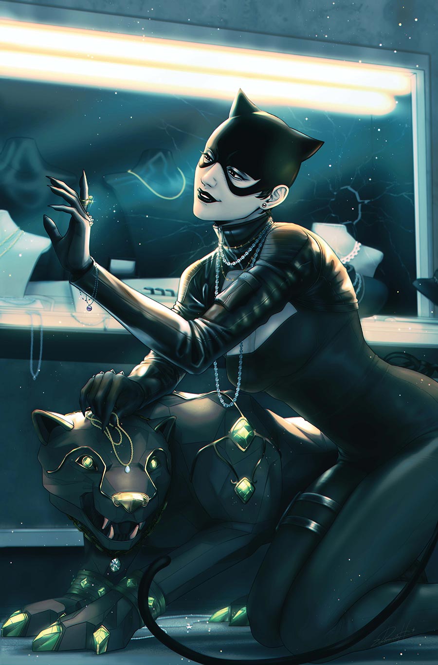 Catwoman Vol 5 #81 Cover D Variant Robin Higginbottom Card Stock Cover (DC All In)