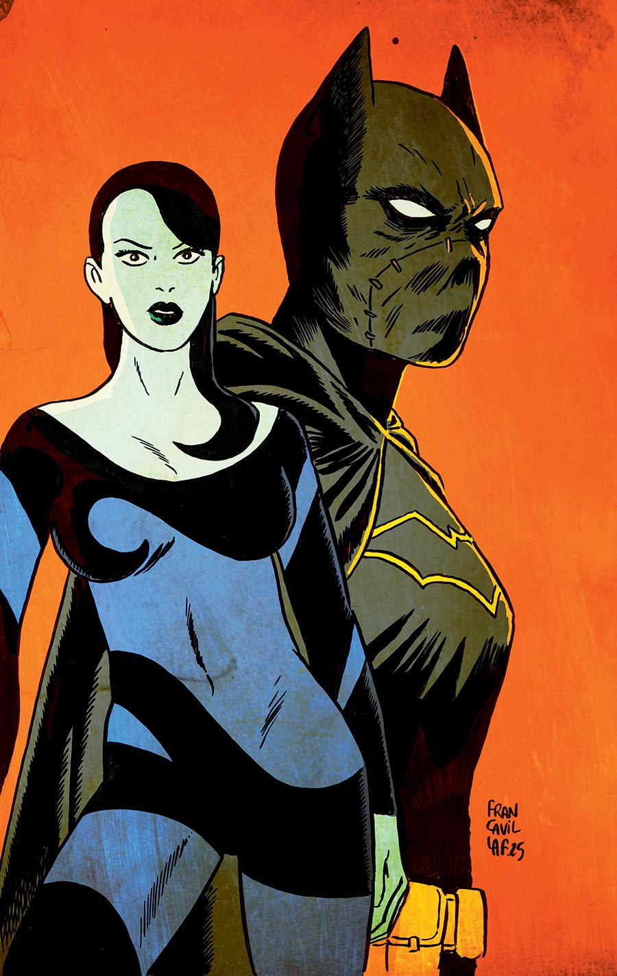 Birds Of Prey Vol 5 #27 Cover D Variant Francesco Francavilla Card Stock Cover (DC All In)