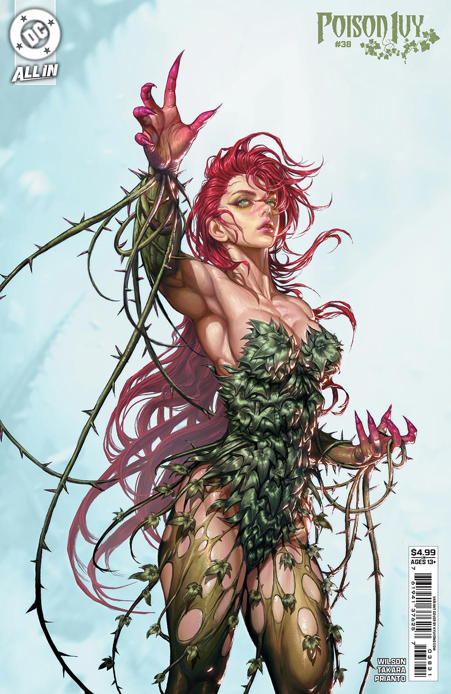 Poison Ivy #38 Cover B Variant Kyuyong Eom Card Stock Cover (DC All In)