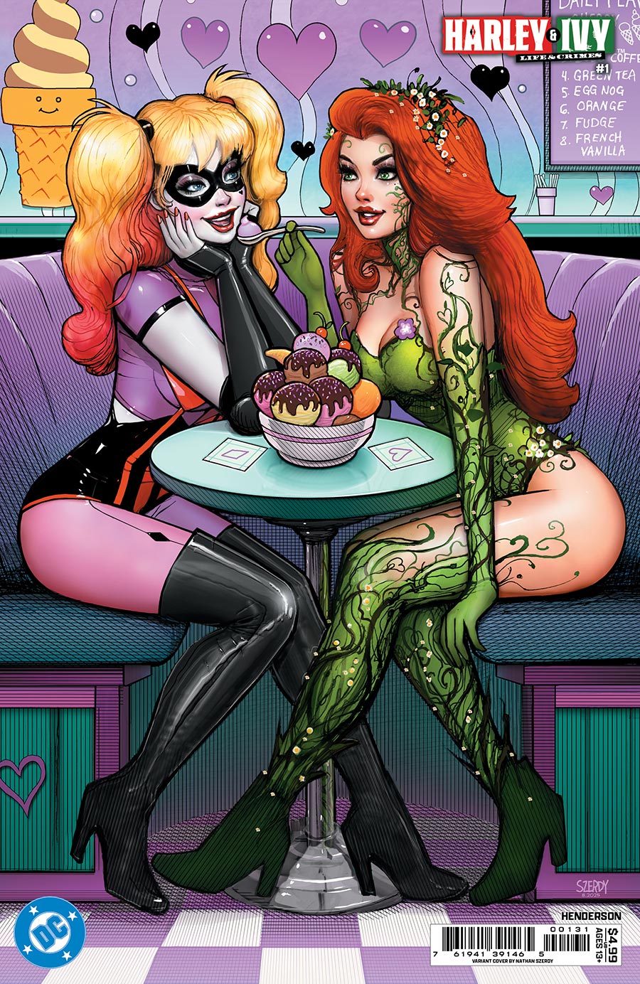 Harley And Ivy Life And Crimes #1 Cover C Variant Nathan Szerdy Card Stock Cover (DC All In)