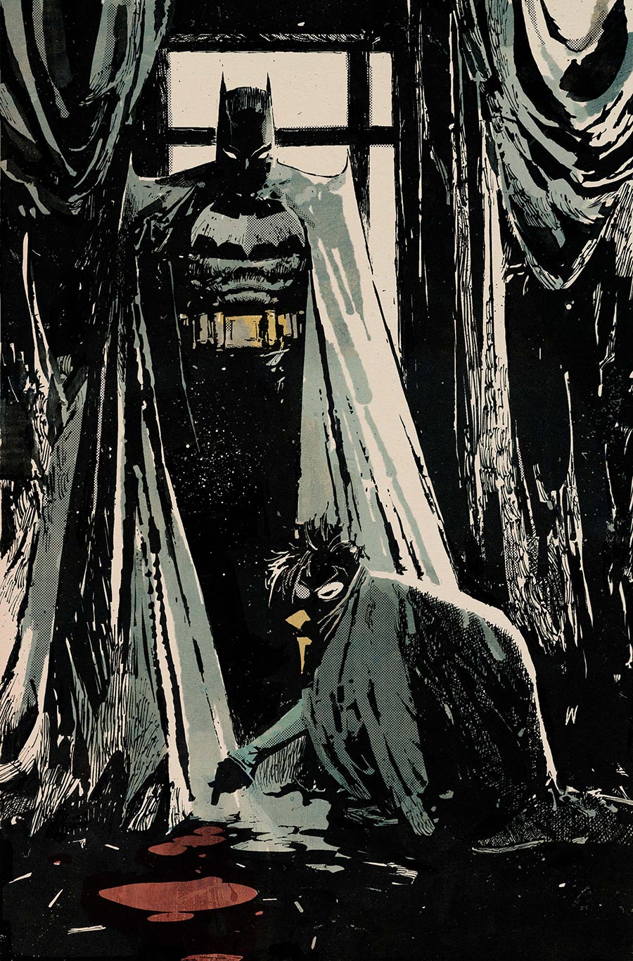 Batman And Robin Vol 3 #27 Cover D Variant Ashley Wood Card Stock Cover (DC All In)