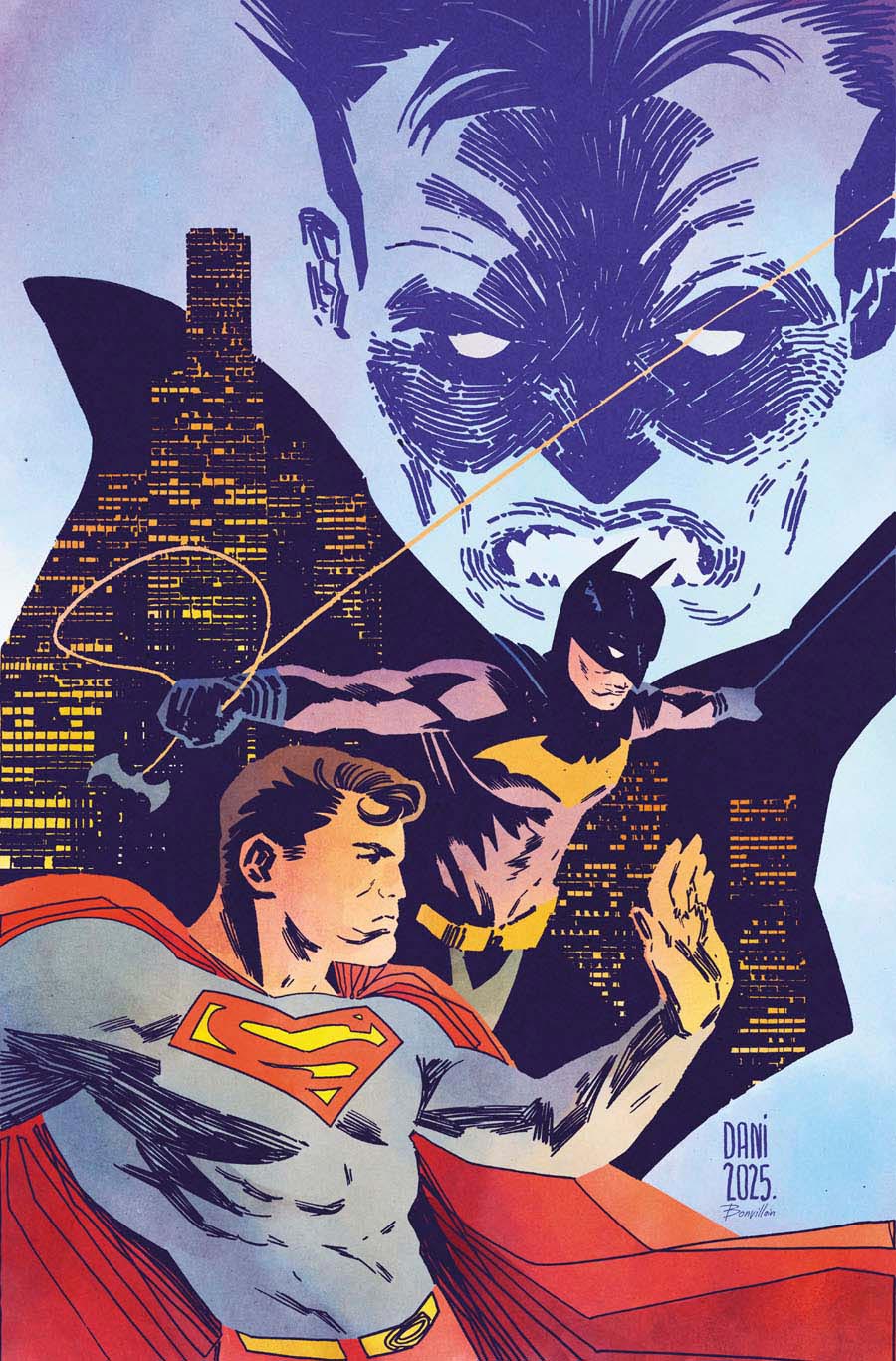 Batman Superman Worlds Finest #45 Cover D Variant DANI Card Stock Cover