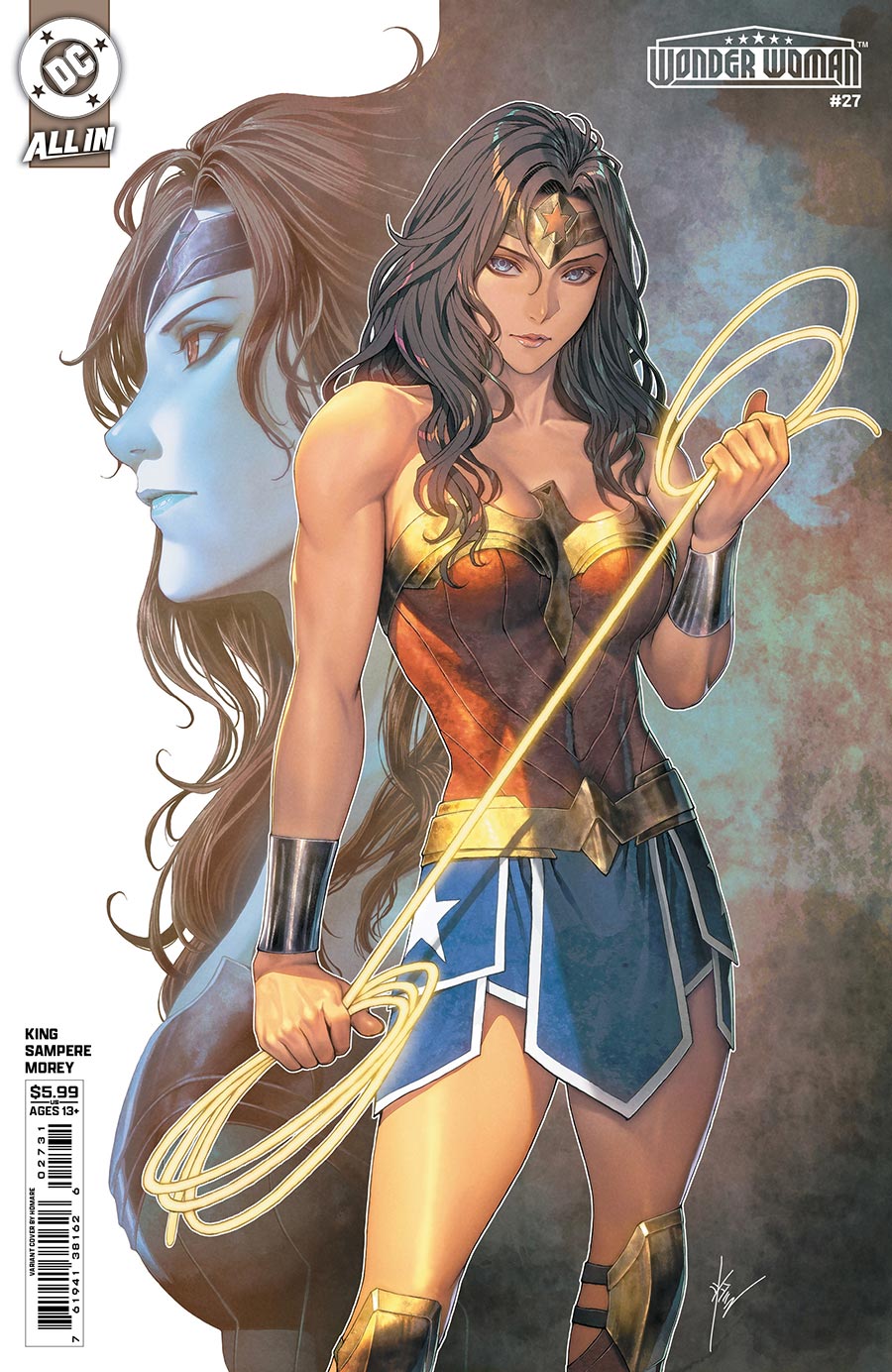 Wonder Woman Vol 6 #27 Cover C Variant Homare Card Stock Cover (DC All In)