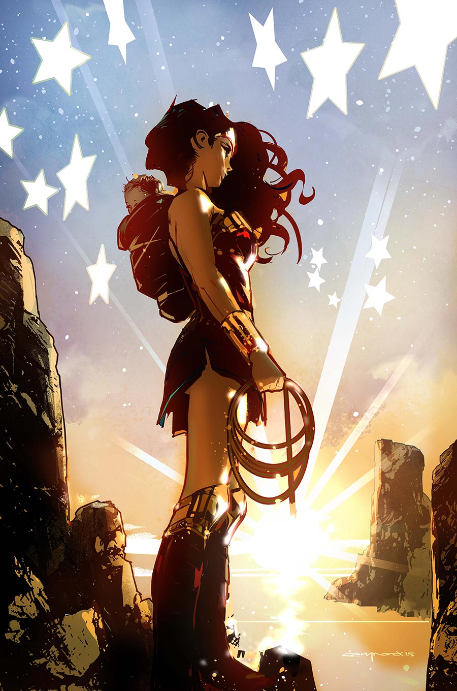 Wonder Woman Vol 6 #27 Cover D Variant Cary Nord Card Stock Cover (DC All In)