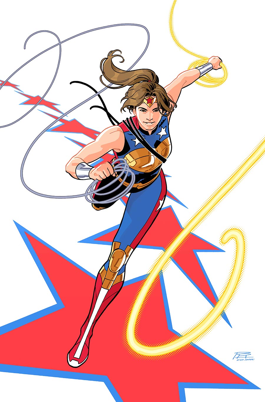Trinity Daughter Of Wonder Woman #6 Cover C Variant Bruno Redondo Card Stock Cover (DC All In)