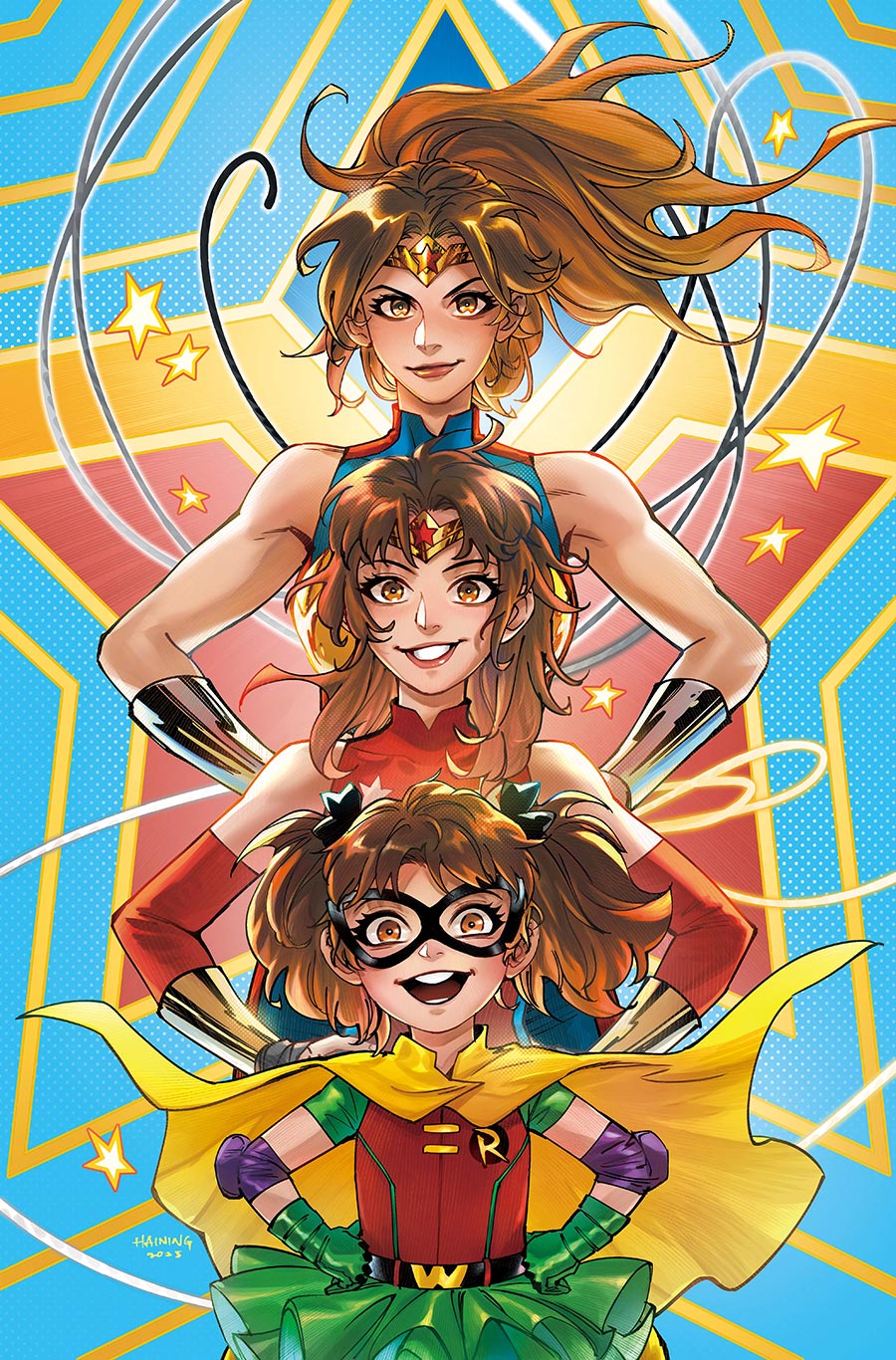Trinity Daughter Of Wonder Woman #6 Cover D Variant Haining Card Stock Cover (DC All In)