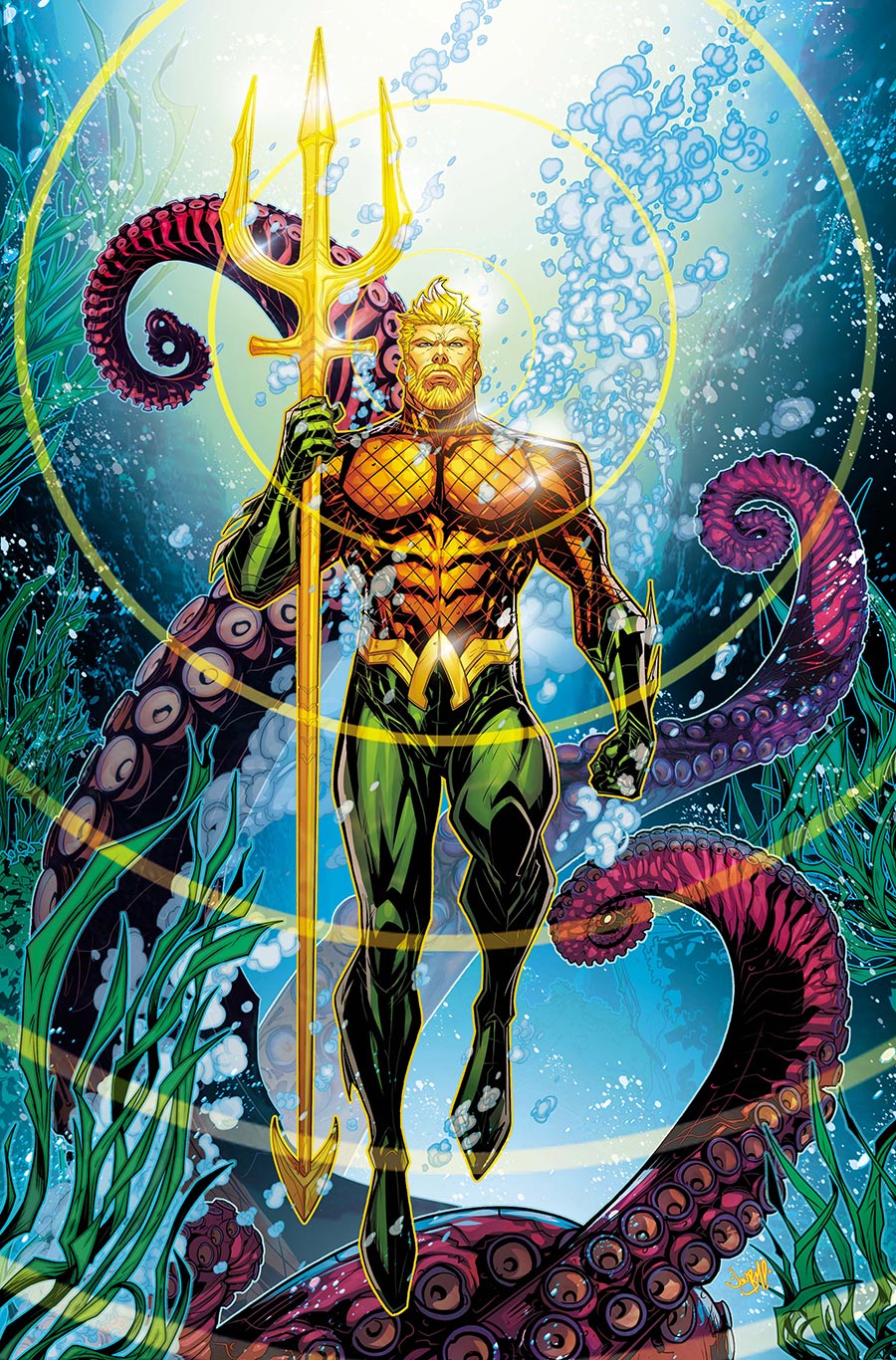 Aquaman Vol 7 #11 Cover B Variant Jonboy Meyers Card Stock Cover (DC All In)