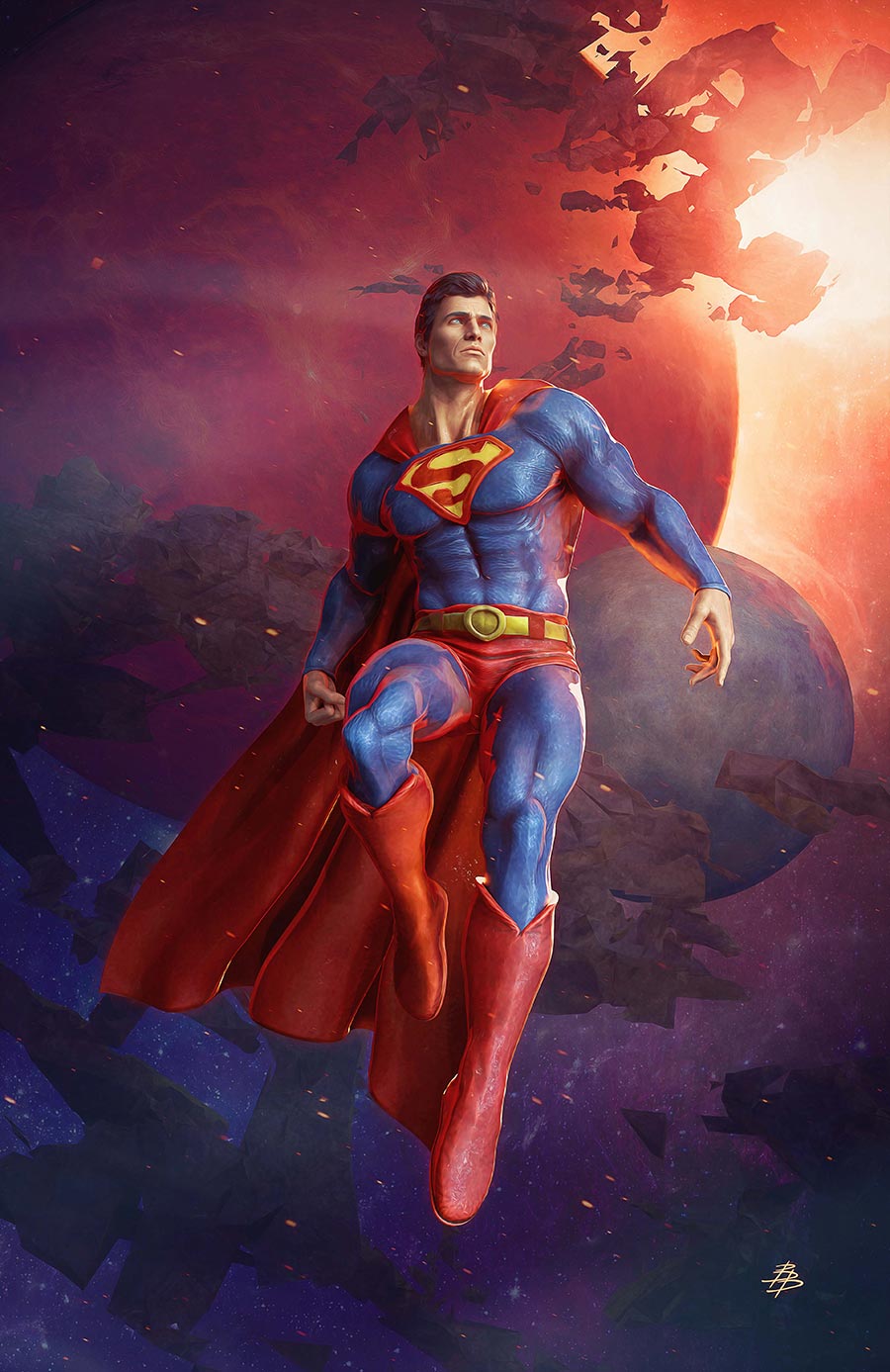 Adventures Of Superman Book Of El #3 Cover C Variant Bjorn Barends Card Stock Cover