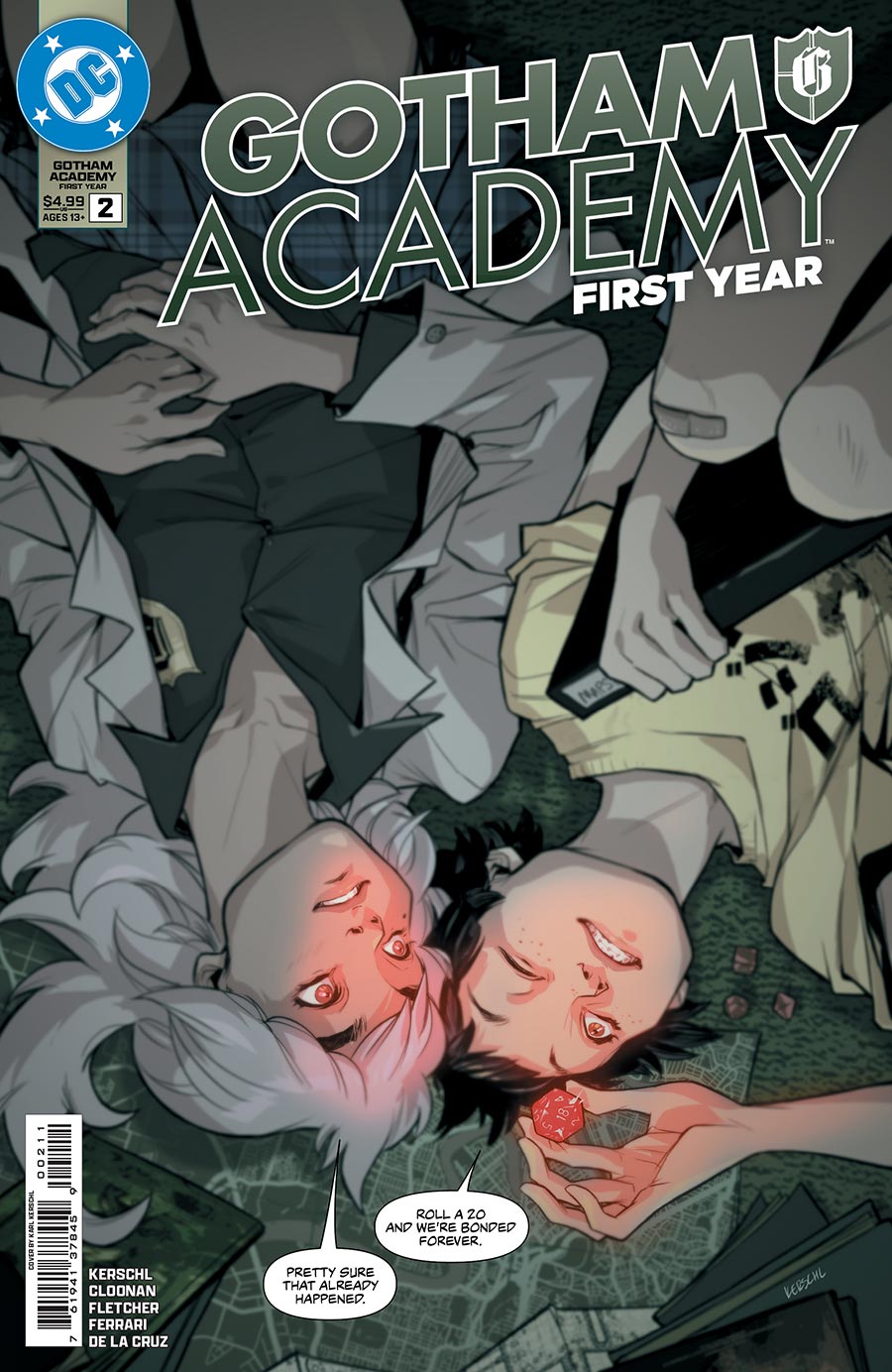 Gotham Academy First Year #2 Cover A Regular Karl Kerschl Cover (DC All In)