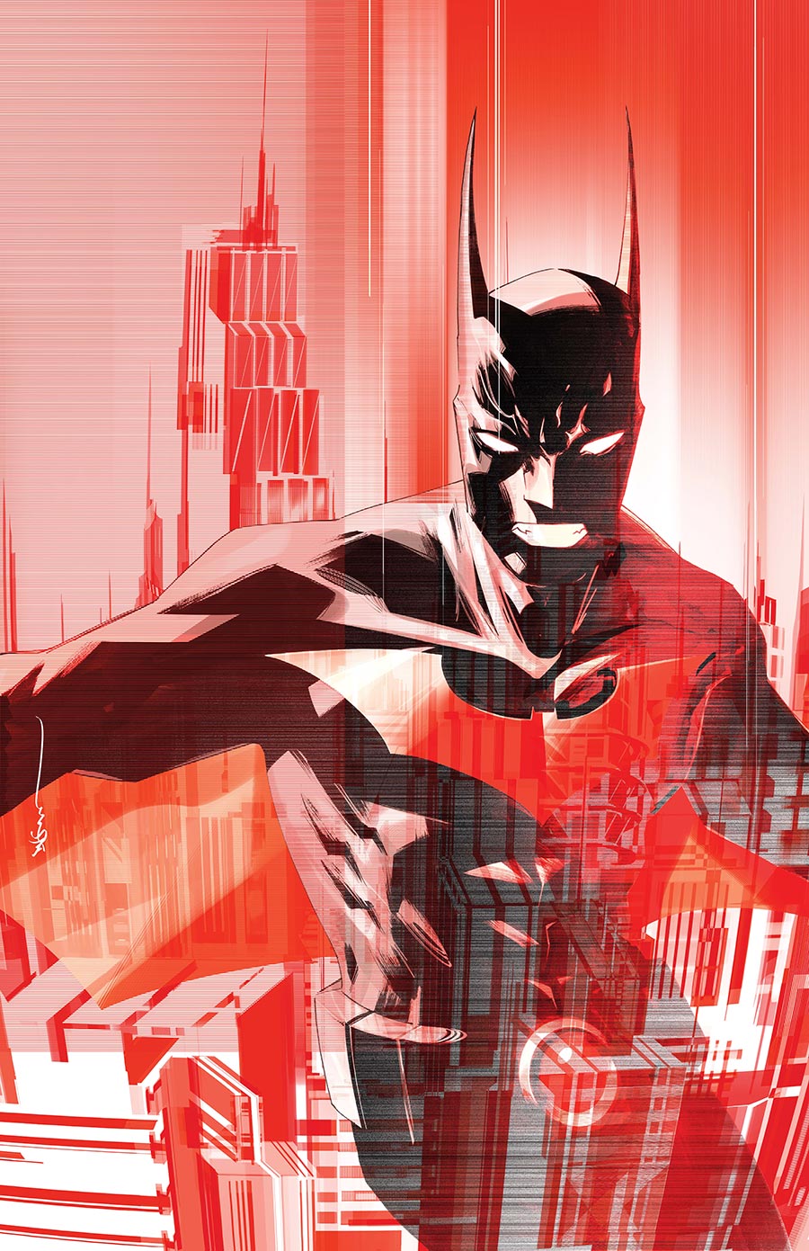 Batman Static Beyond #1 Cover B Variant Dustin Nguyen Card Stock Cover