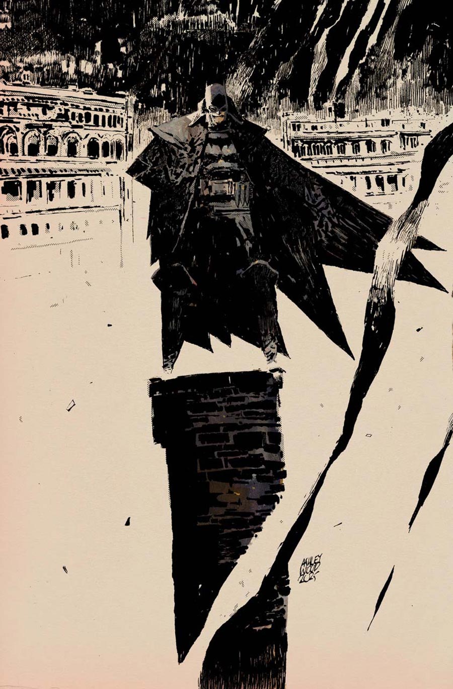 Batman Gotham By Gaslight A League For Justice #5 Cover B Variant Ashley Wood Card Stock Cover