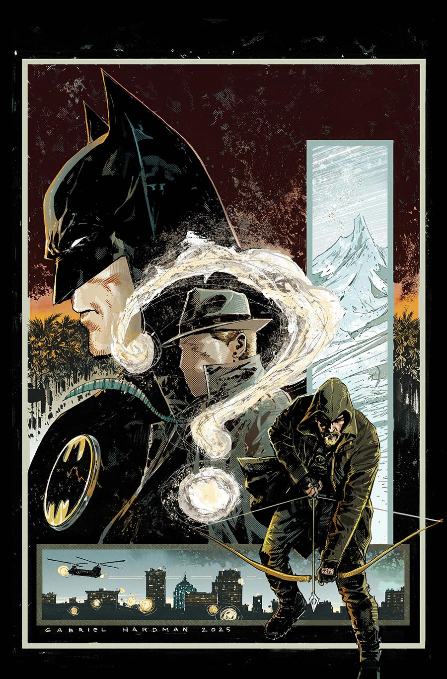 Batman Green Arrow The Question Arcadia #1 Cover A Regular Gabriel Hardman Cover
