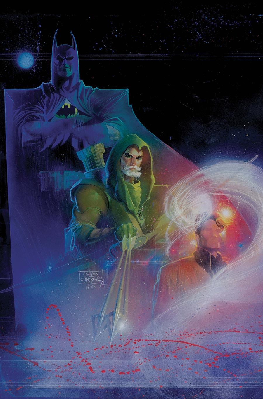 Batman Green Arrow The Question Arcadia #1 Cover C Variant Denys Cowan & Bill Sienkiewicz Cover