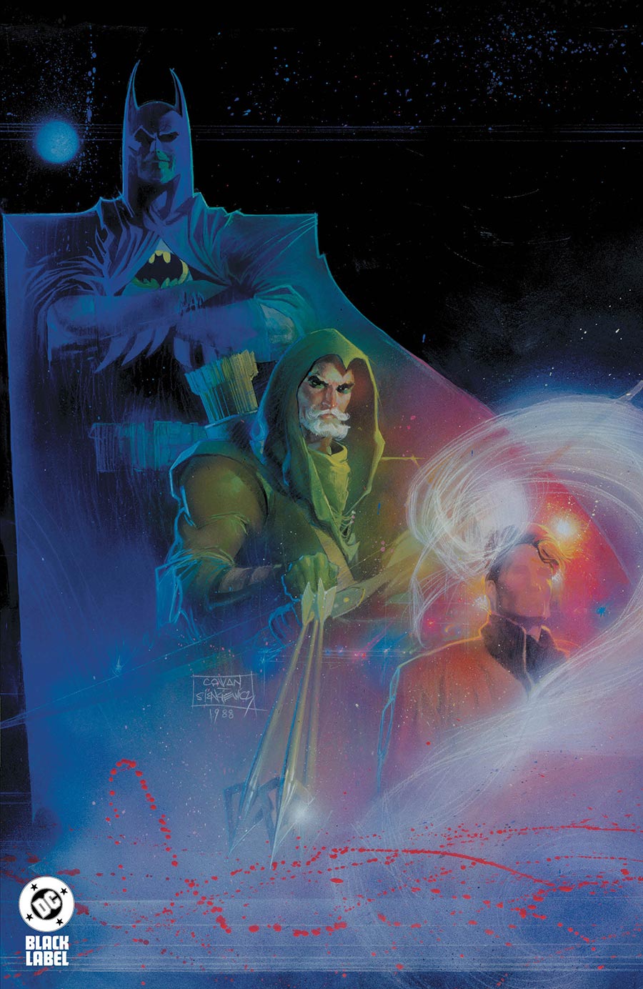 Batman Green Arrow The Question Arcadia #1 Cover D Variant Denys Cowan & Bill Sienkiewicz Foil Cover