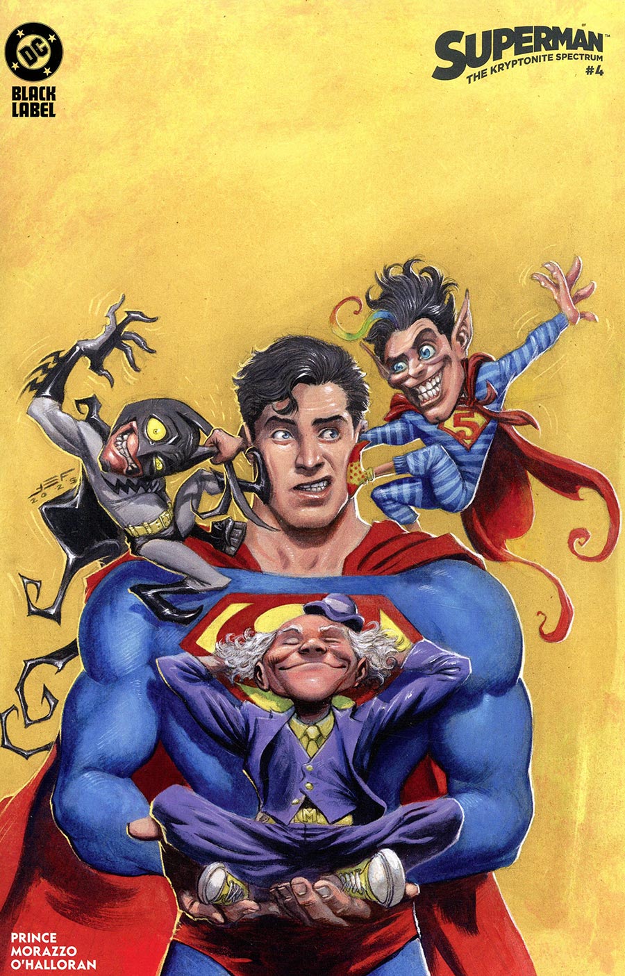 Superman The Kryptonite Spectrum #4 Cover B Variant Juan Ferreyra Cover