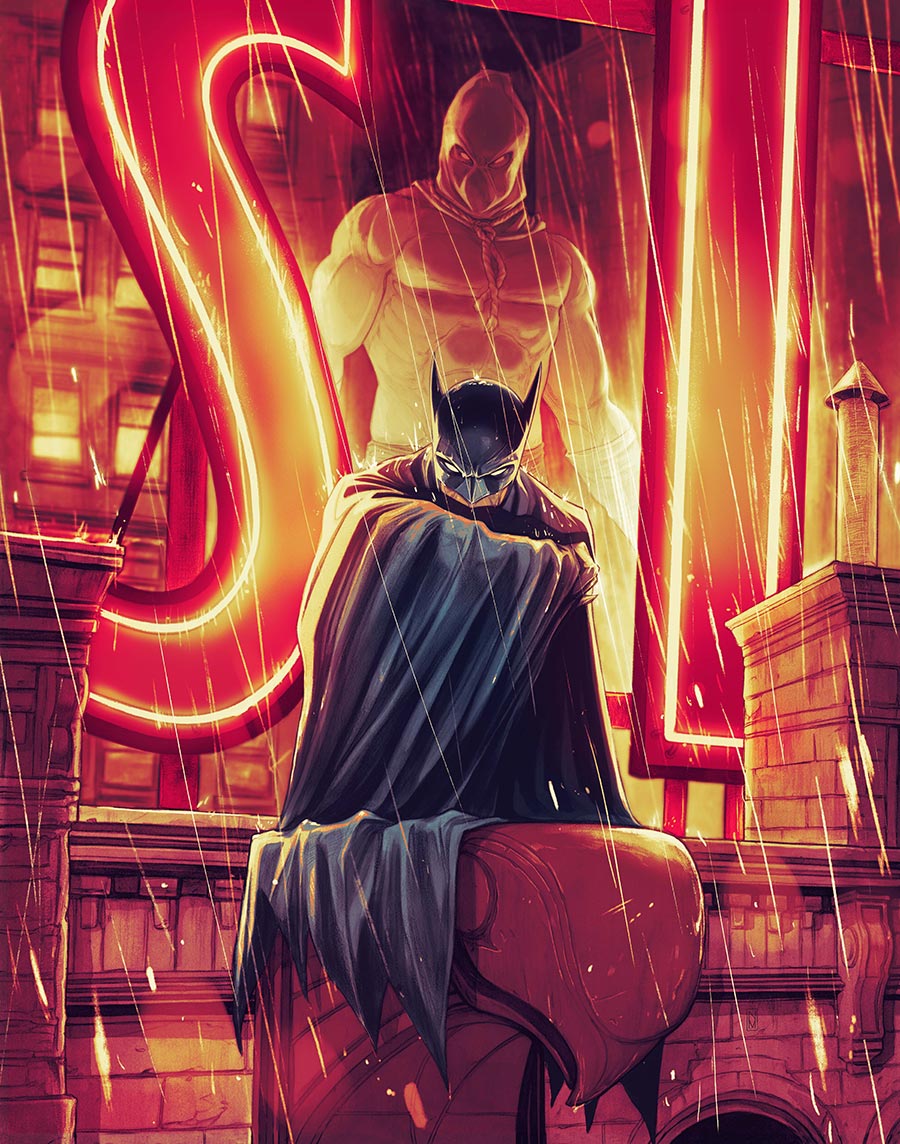 The Bat-Man Second Knight #2 Cover C Variant Nimit Malavia Card Stock Cover