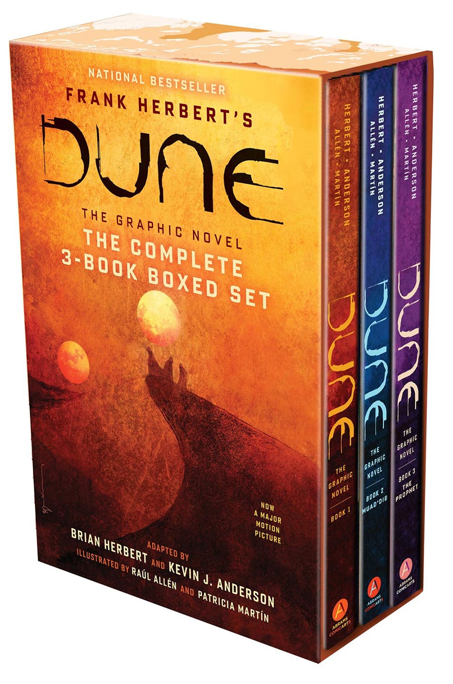 Dune The Graphic Novel The Complete 3-Book Boxed Set HC (Dune Muad Dib & The Prophet)