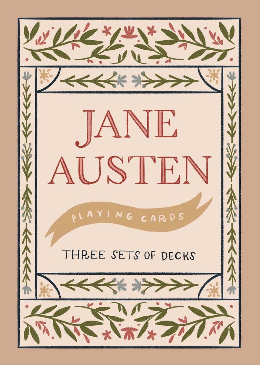 Literary Suits Jane Austen Collection Playing Cards For Austenites Box Deck