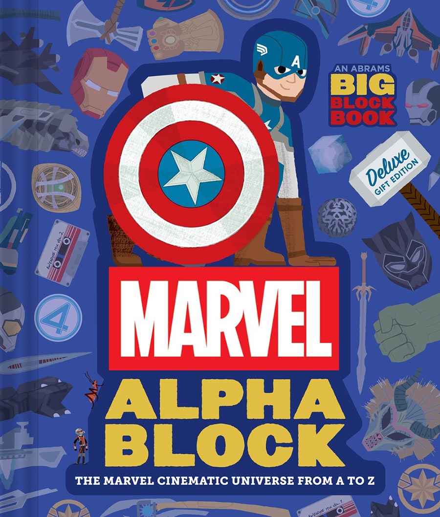 Marvel Alphablock Deluxe Gift Edition HC (An Abrams BIG Block Book)