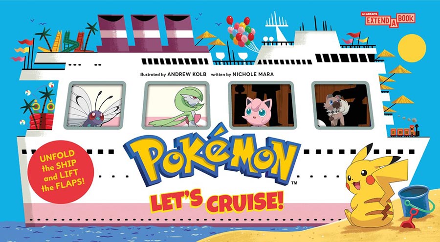 Pokemon All Aboard Lets Cruise HC (An Abrams Extend-A-Book)
