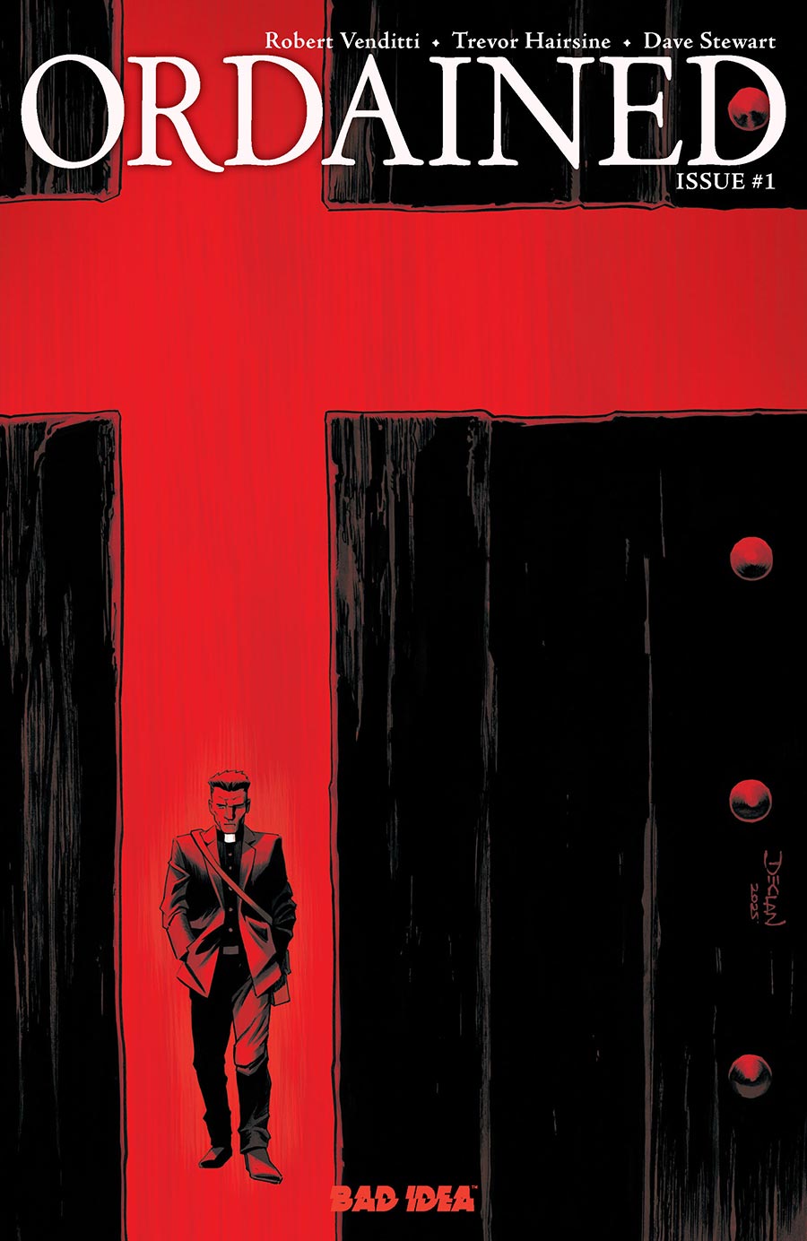 Ordained #1 Cover F Incentive Declan Shalvey Variant Cover (Limit 1 Per Customer)