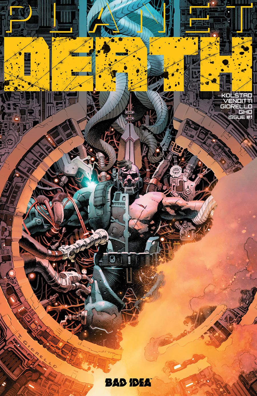 Planet Death #1 Cover J 2nd Ptg