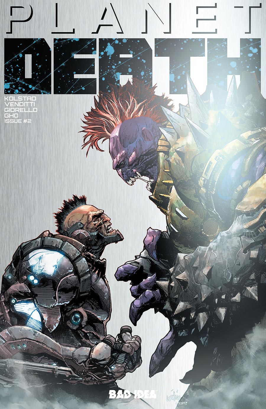 Planet Death #2 Cover F Incentive Leinil Francis Yu Metal Variant Cover