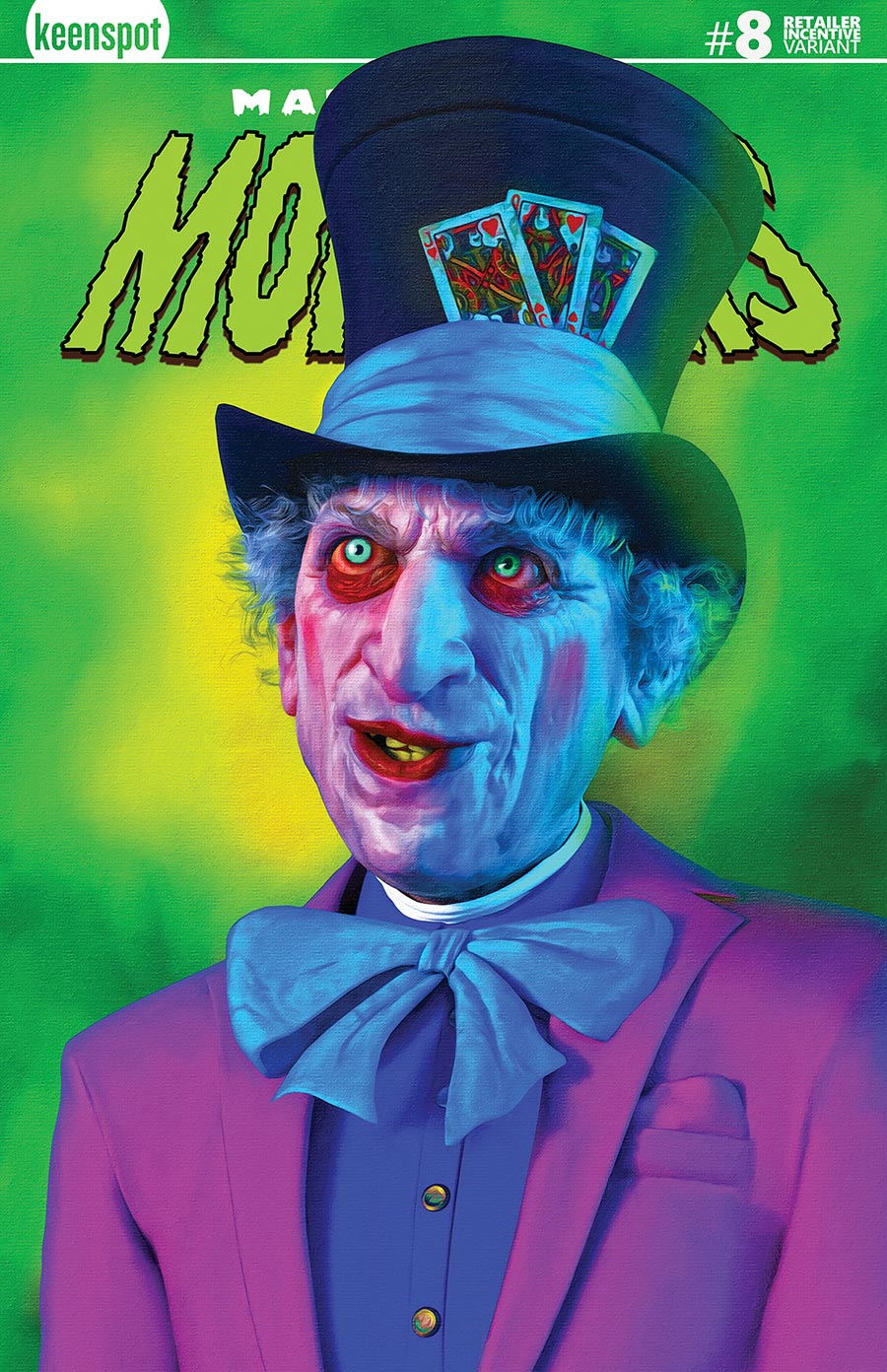 Mark Spears Monsters #8 Cover C Incentive Mark Spears Glow-In-The-Dark Variant Cover