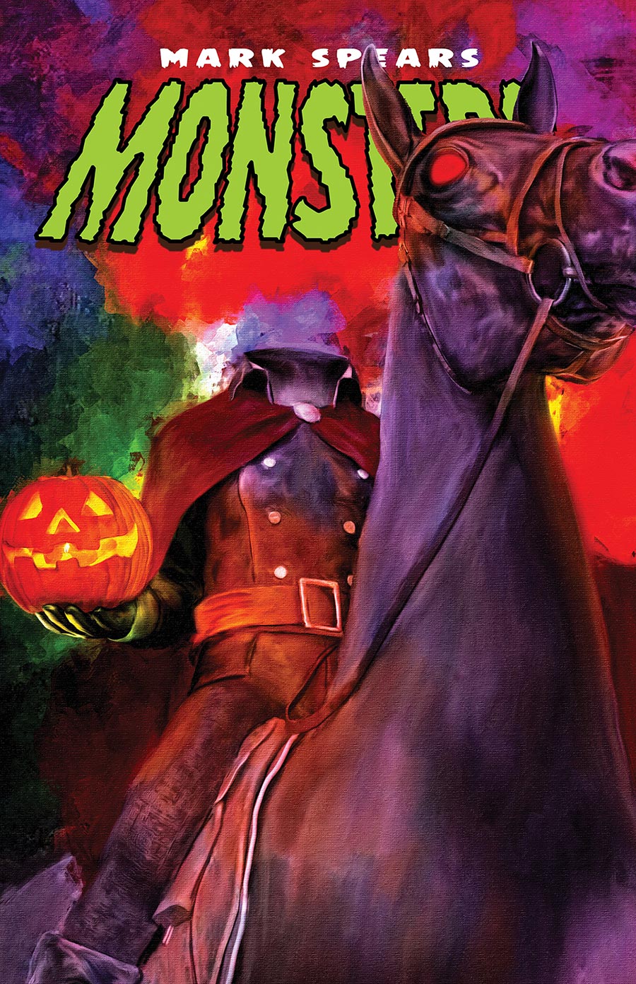 Mark Spears Monsters #8 Cover D Incentive Mark Spears Metal Variant Cover