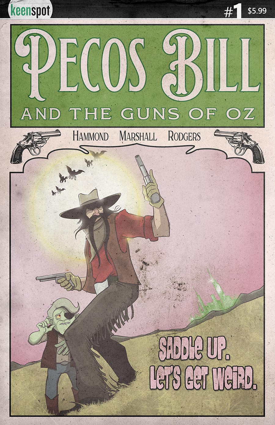 Pecos Bill And The Guns Of Oz #1 Cover A Regular J Hammond Cover