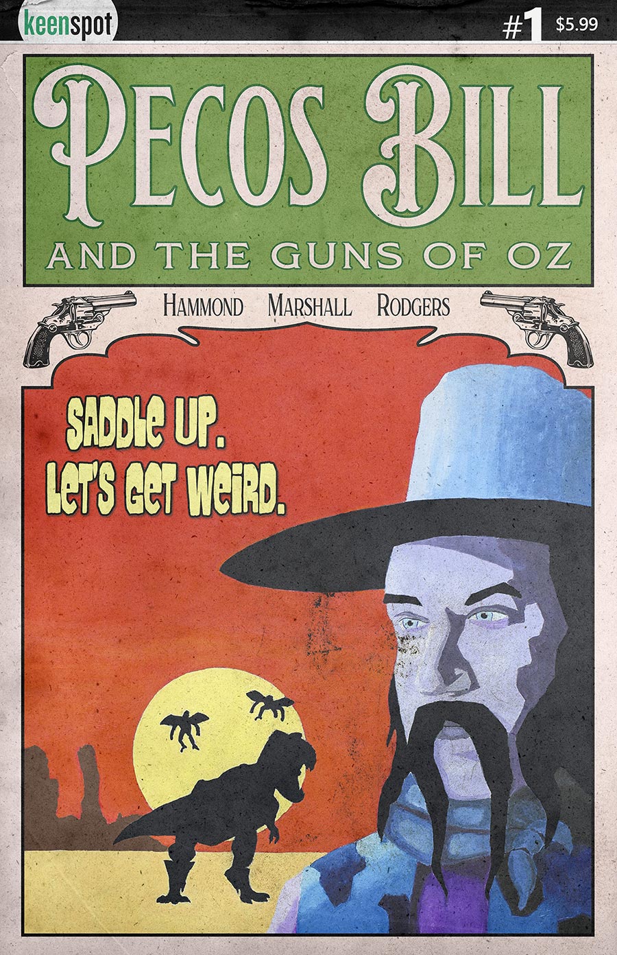 Pecos Bill And The Guns Of Oz #1 Cover C Variant Richard Garland Cover