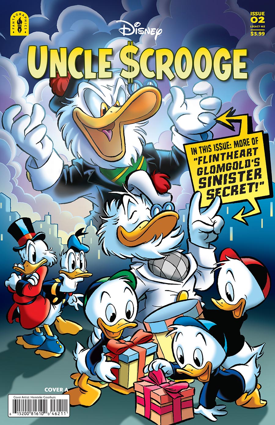 Uncle Scrooge Flintheart Glomgolds Sinister Secret #2 Cover A Regular Henrieke Goorhuis Cover (#462)