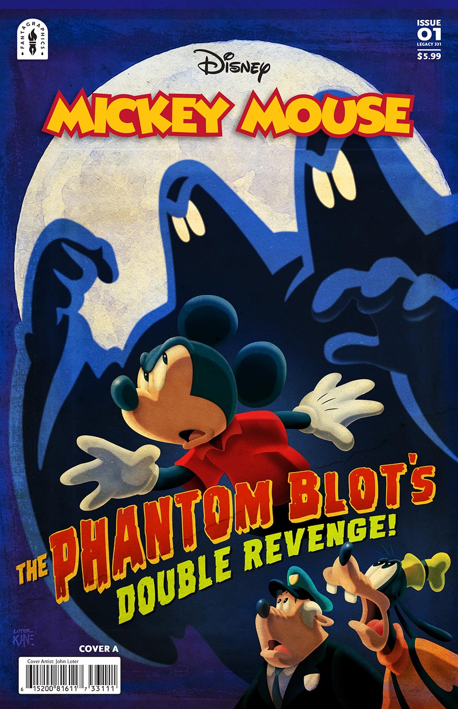Mickey Mouse The Phantom Blots Double Revenge #1 Cover A Regular John Loter Cover (#331)