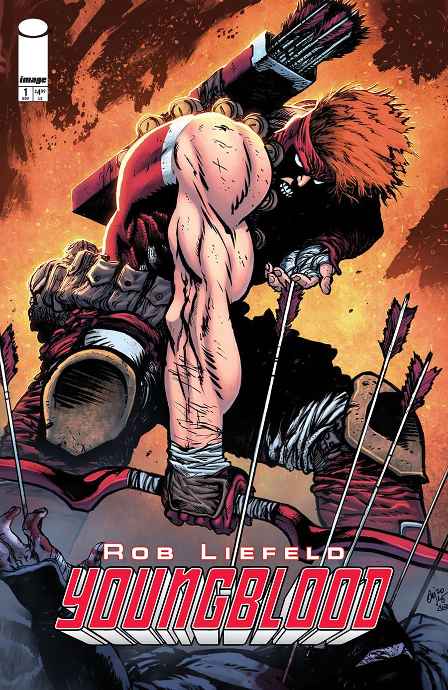 Youngblood Vol 6 #1 Cover E Variant Daniel Warren Johnson Cover