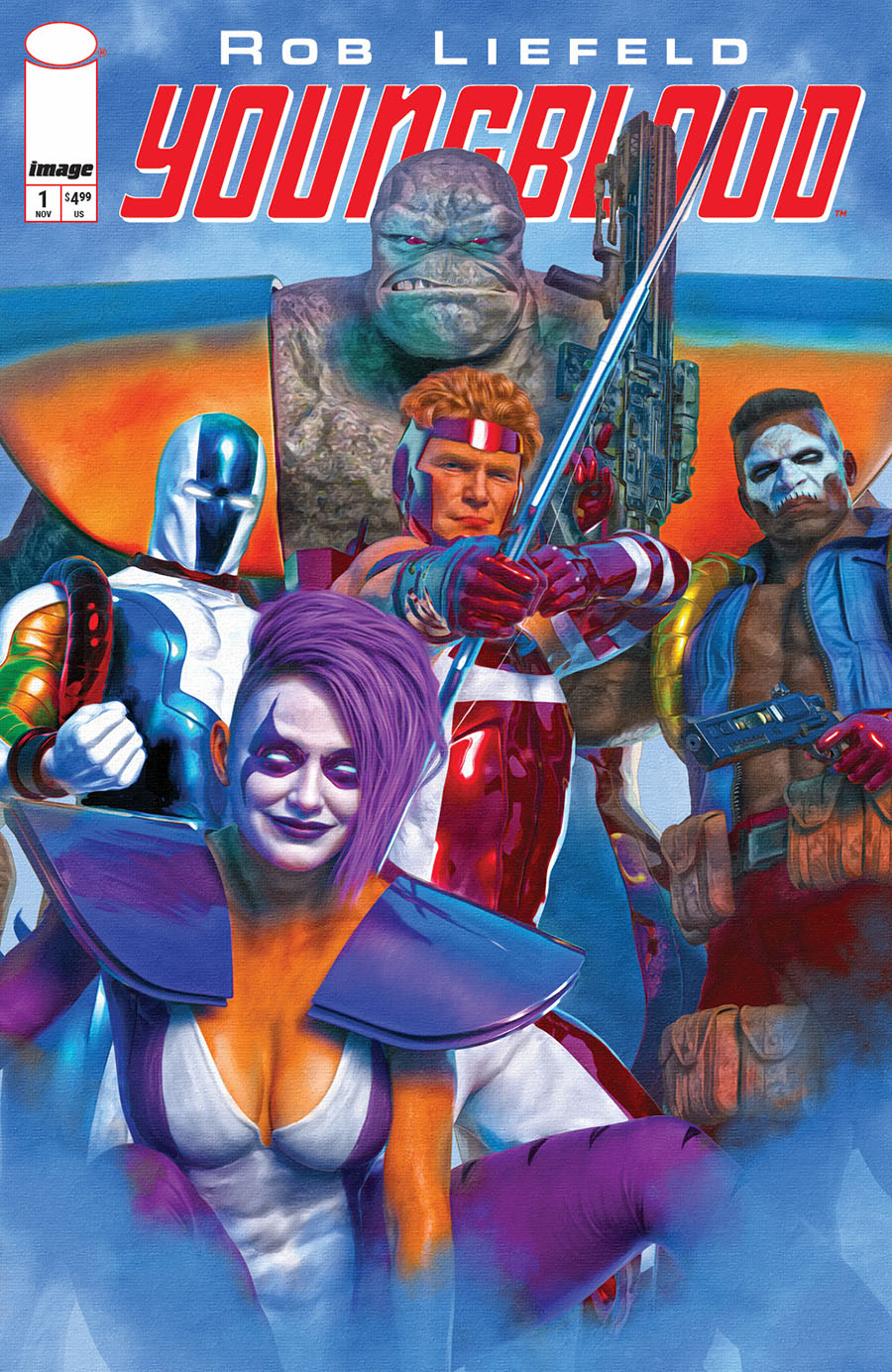 Youngblood Vol 6 #1 Cover J Incentive Mark Spears Variant Cover