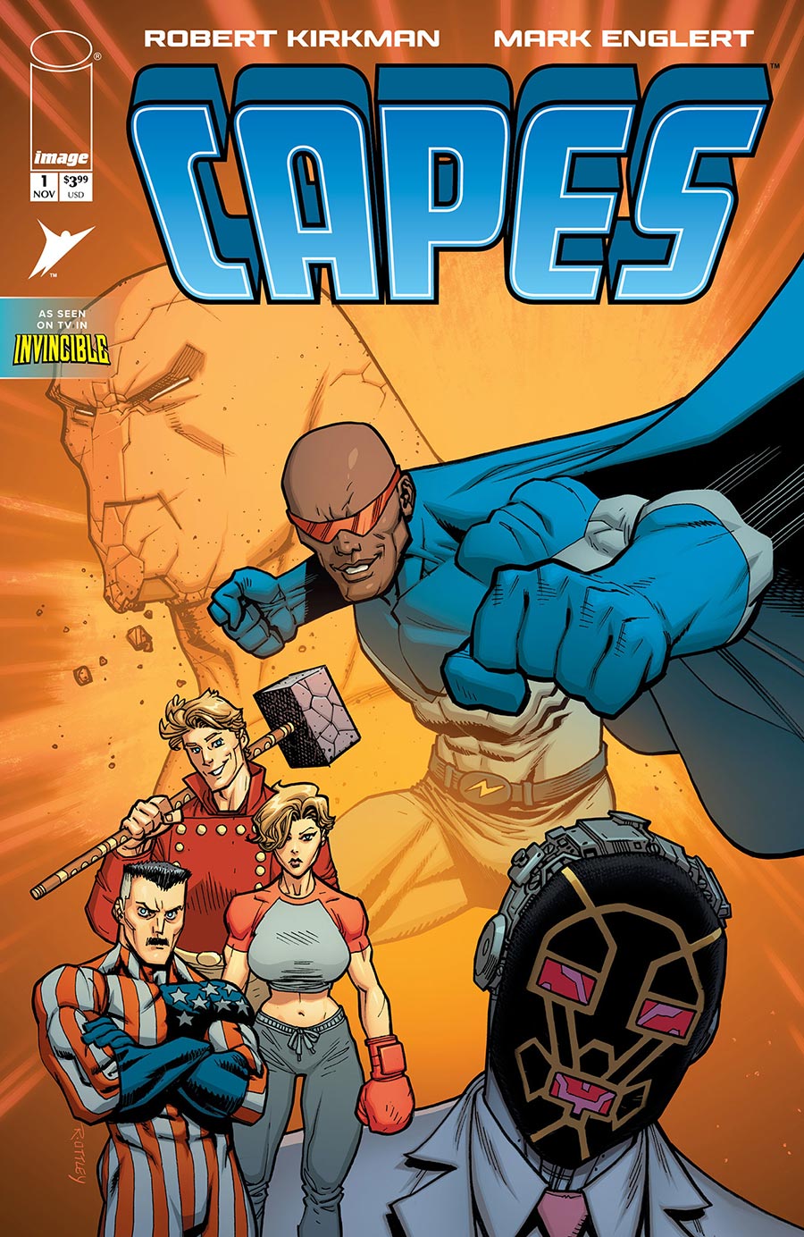 Capes Vol 2 #1 Cover A Regular Ryan Ottley & Dave McCaig Cover
