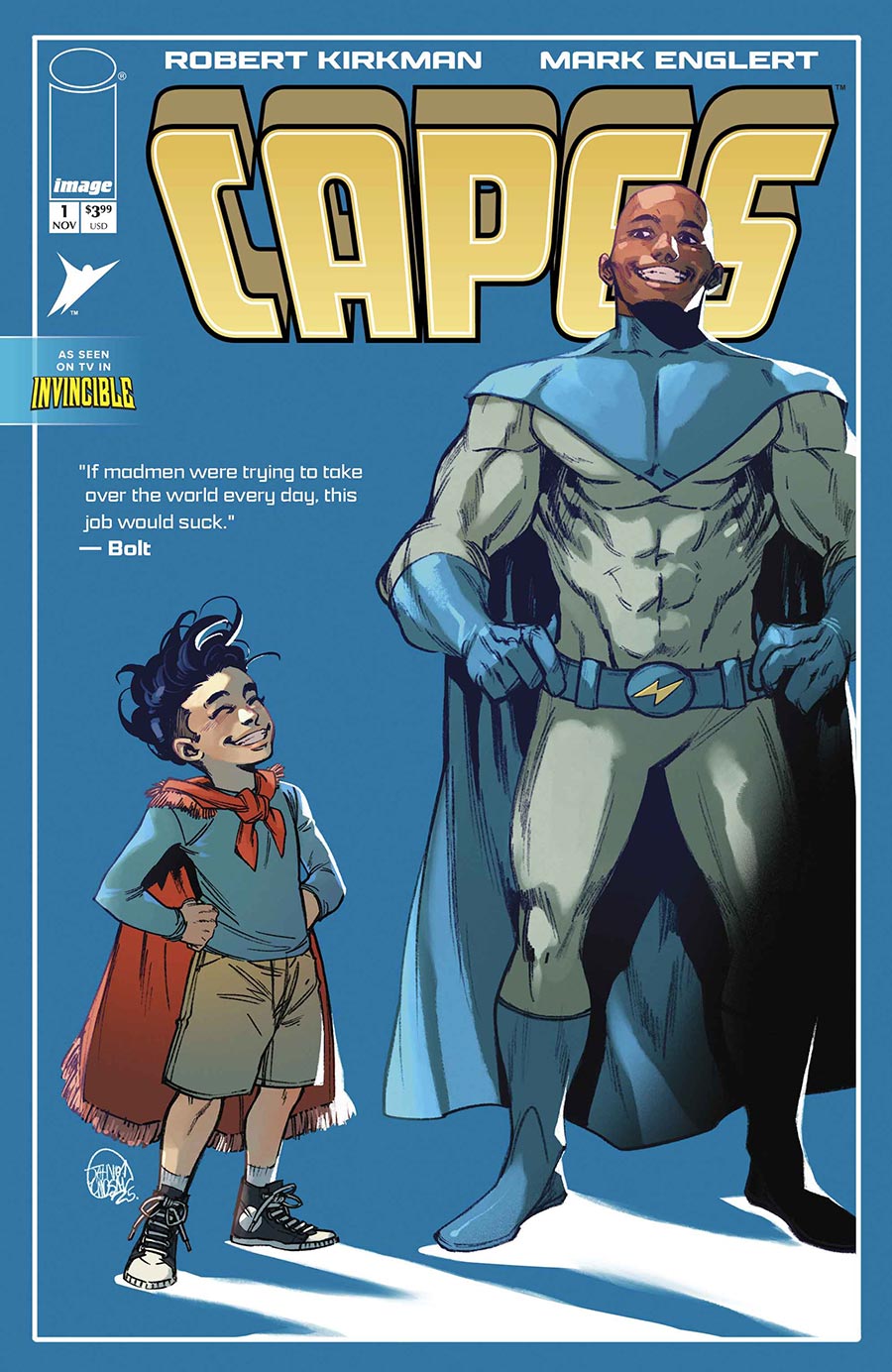 Capes Vol 2 #1 Cover D Incentive Jahnoy Lindsay Variant Cover (Invincible Universe)