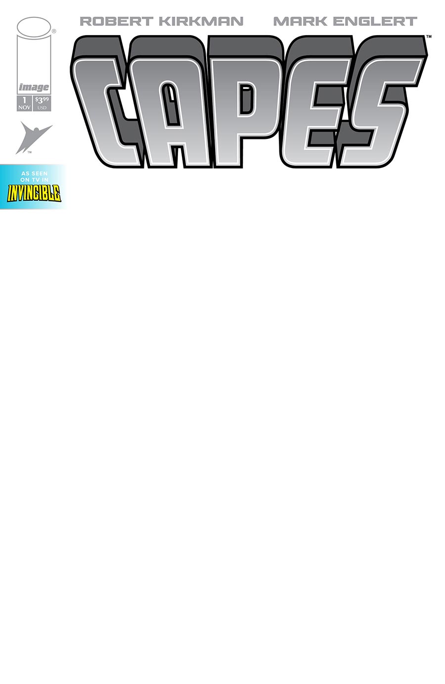 Capes Vol 2 #1 Cover F Variant Blank Cover
