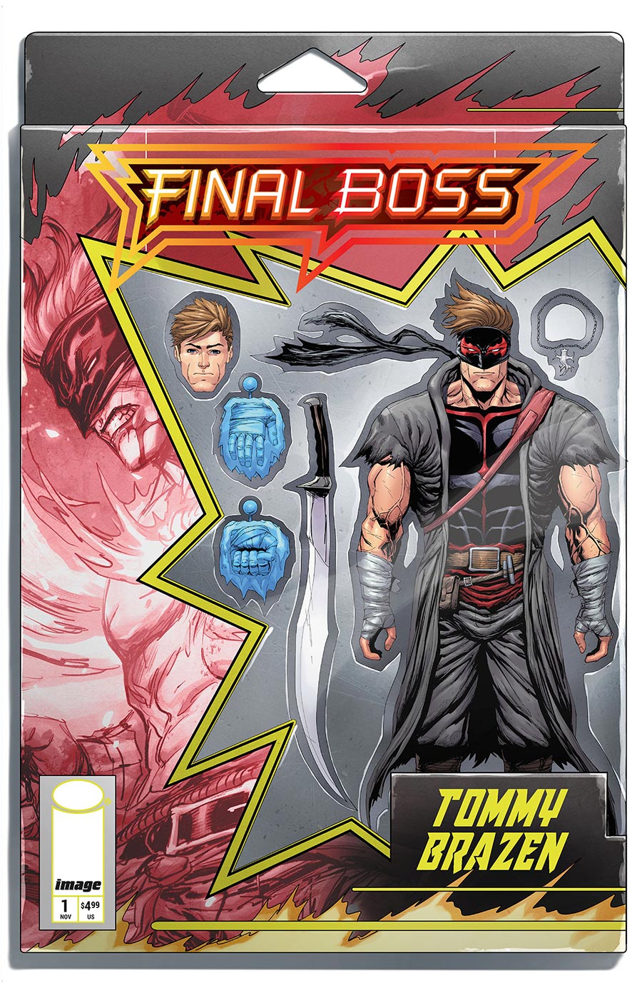 Final Boss #1 Cover E Incentive Tyler Kirkham Action Figure Variant Cover